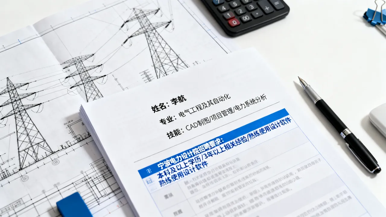 宁波电力设计院招聘要求高吗?怎么投简历-图2 宁波电力设计院招聘要求高吗?怎么投简历-图2