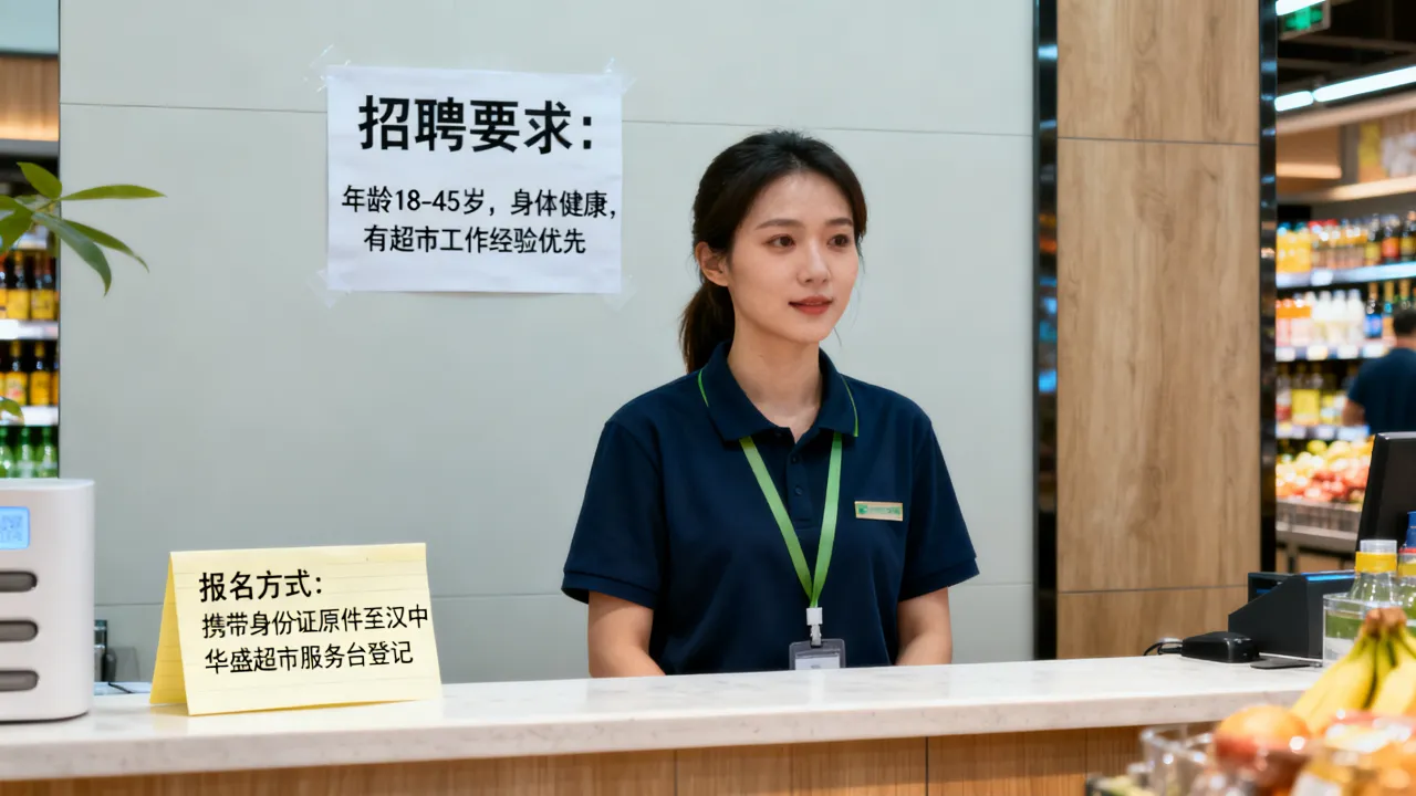 汉中华盛超市招聘有什么要求?汉中华盛超市招聘怎么报名?-图1 汉中华盛超市招聘有什么要求?汉中华盛超市招聘怎么报名?-图1