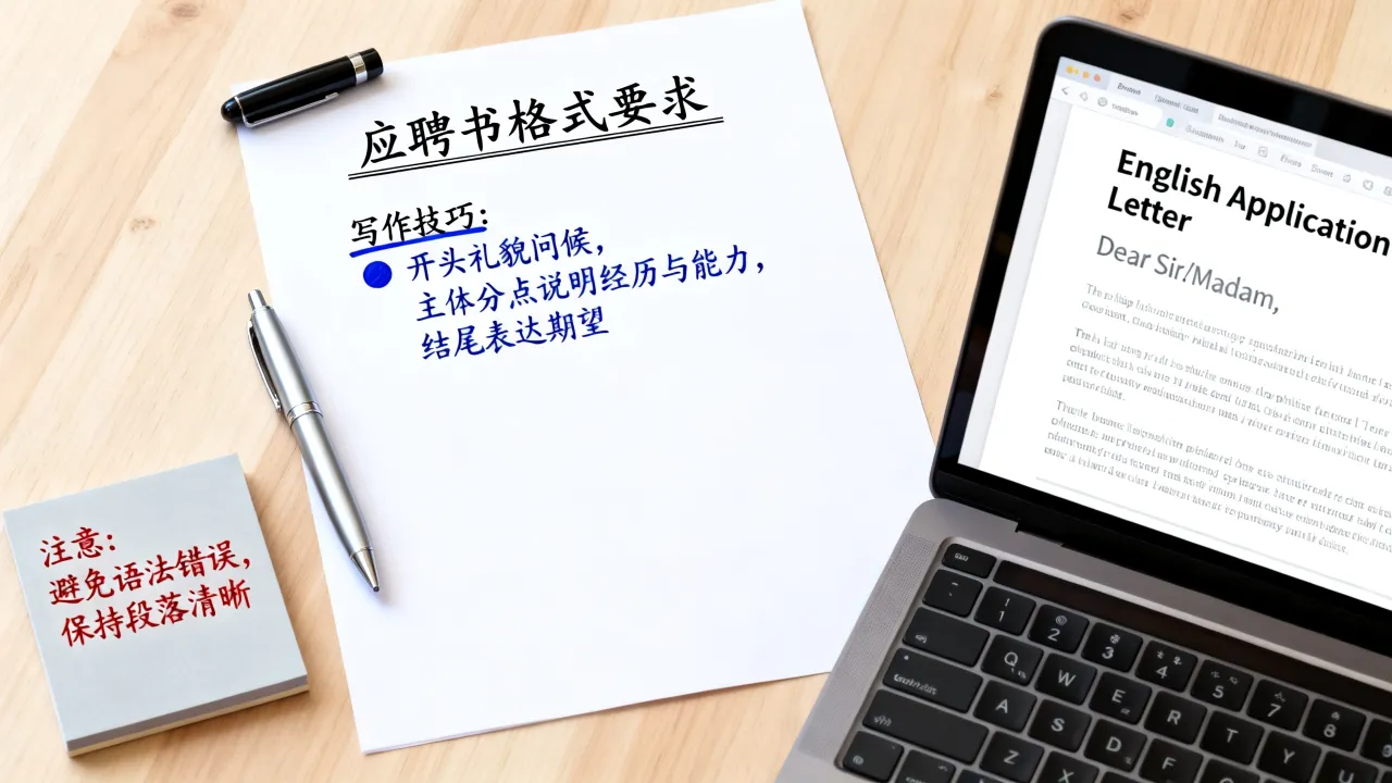 英语应聘书怎么写，有哪些格式要求和写作技巧？-图1