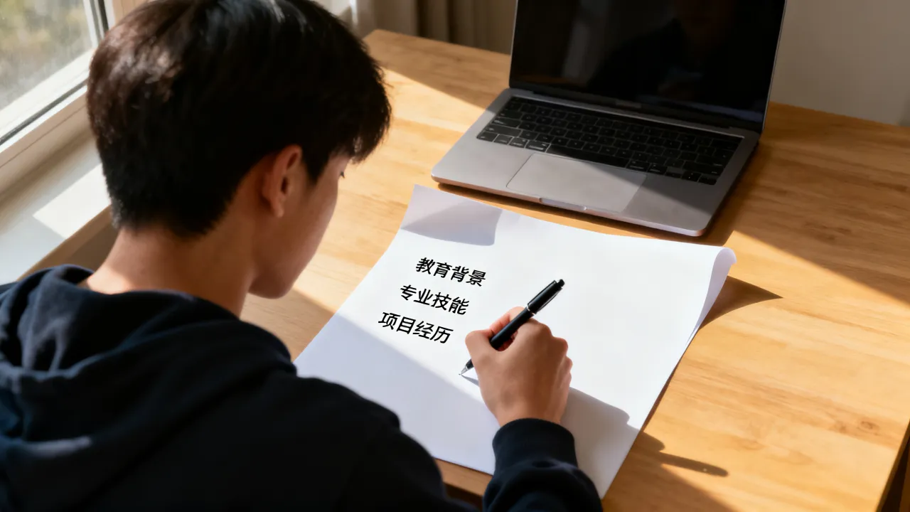大三简历怎么写，大三学生没有实习经历简历怎么写？-图2