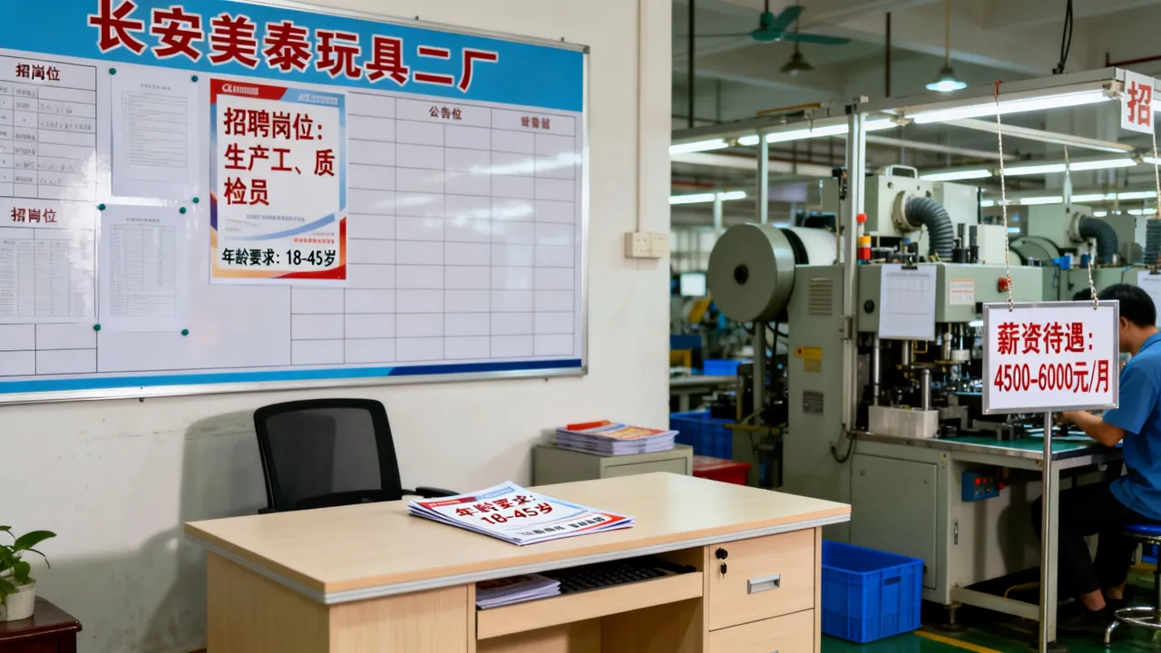 长安美泰玩具二厂招聘条件有哪些？长安美泰玩具二厂招聘信息大全-图2