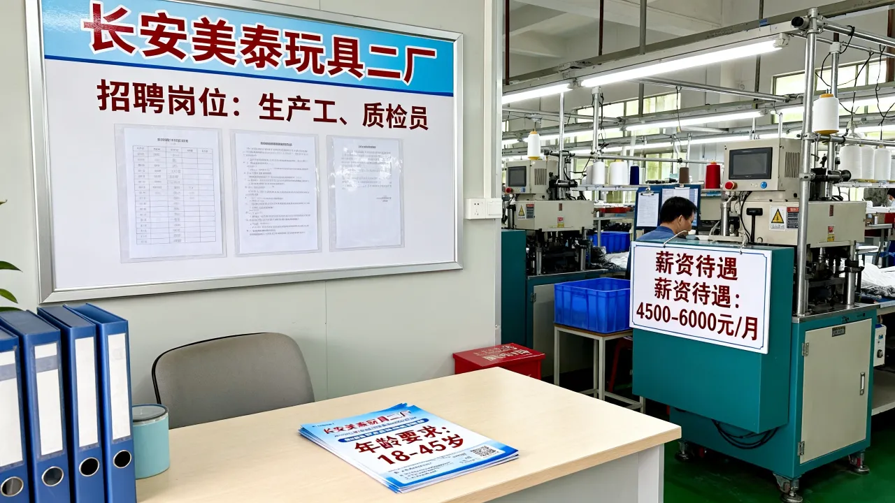 长安美泰玩具二厂招聘条件有哪些？长安美泰玩具二厂招聘信息大全-图3