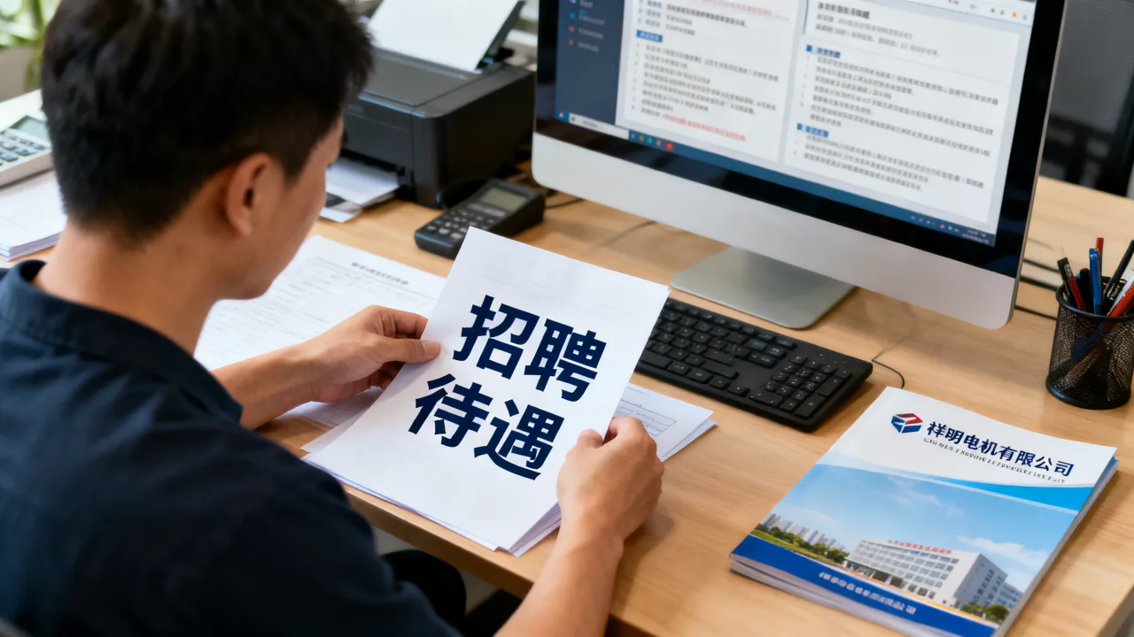祥明电机有限公司招聘怎么样?祥明电机待遇好不好?-图1 祥明电机有限公司招聘怎么样?祥明电机待遇好不好?-图1