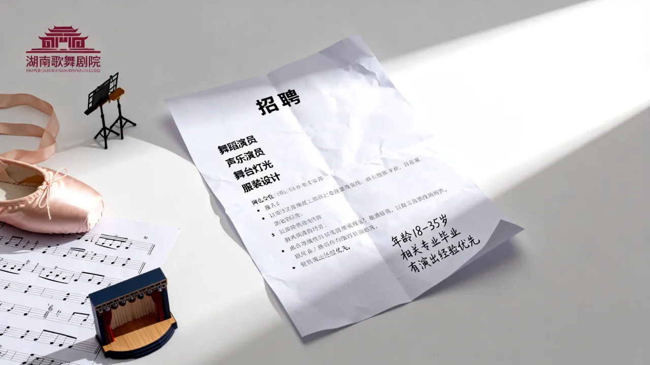 湖南歌舞剧院招聘有哪些岗位,湖南歌舞剧院招聘公告报名条件?-图2 湖南歌舞剧院招聘有哪些岗位,湖南歌舞剧院招聘公告报名条件?-图2