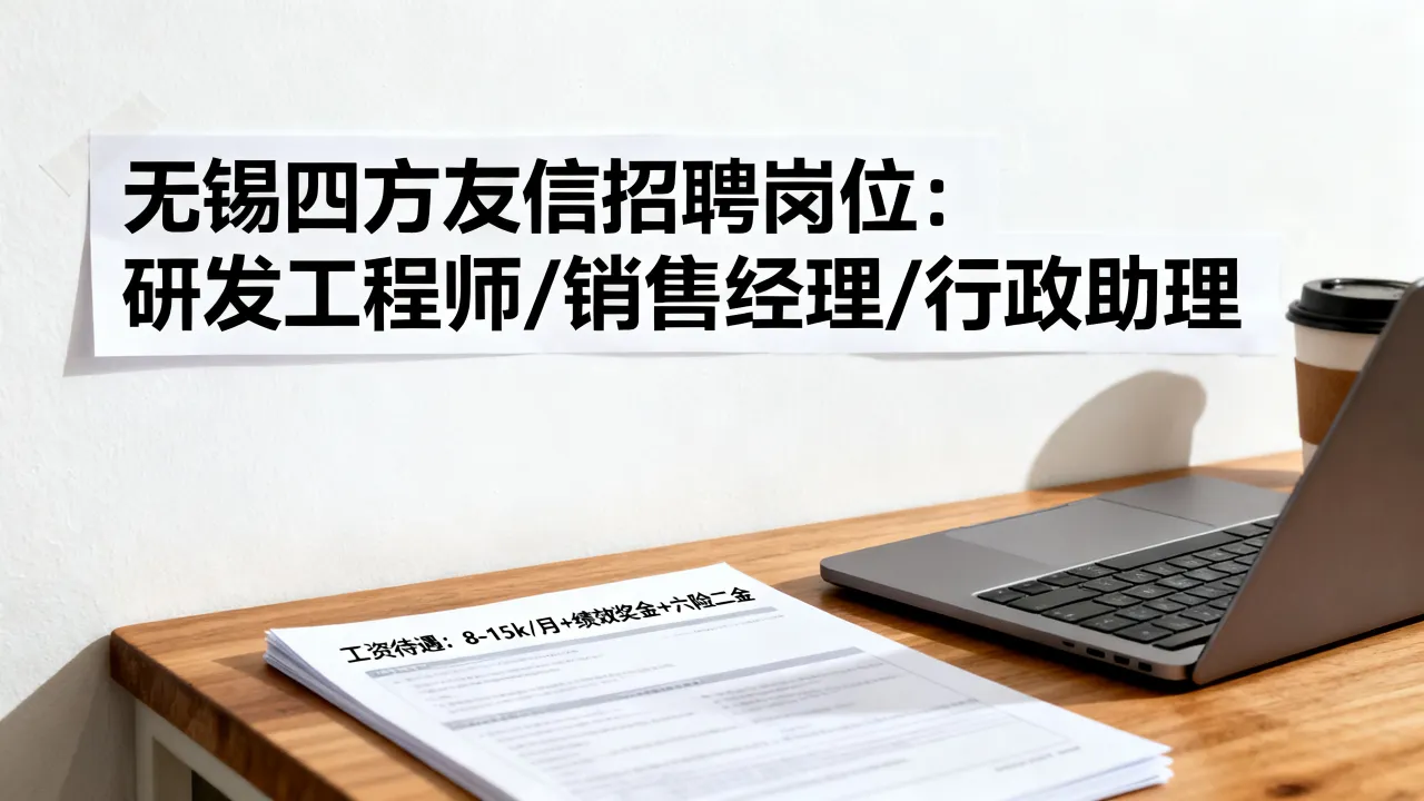 无锡四方友信招聘怎么样?无锡四方友信招聘岗位工资待遇要求有哪些?-图3 无锡四方友信招聘怎么样?无锡四方友信招聘岗位工资待遇要求有哪些?-图3