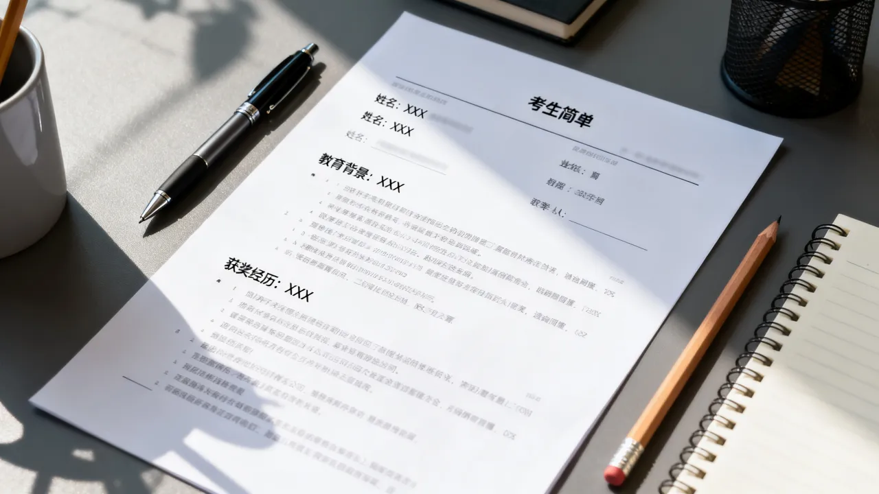 考生本人简历怎么写,考生个人简历范文怎么写才规范-图2 考生本人简历怎么写,考生个人简历范文怎么写才规范-图2