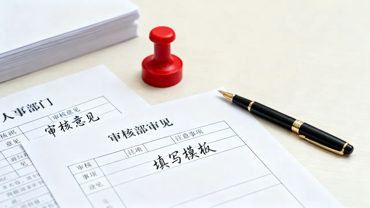 单位人事部门审核意见怎么写,有哪些注意事项和填写模板?-图1 单位人事部门审核意见怎么写,有哪些注意事项和填写模板?-图1
