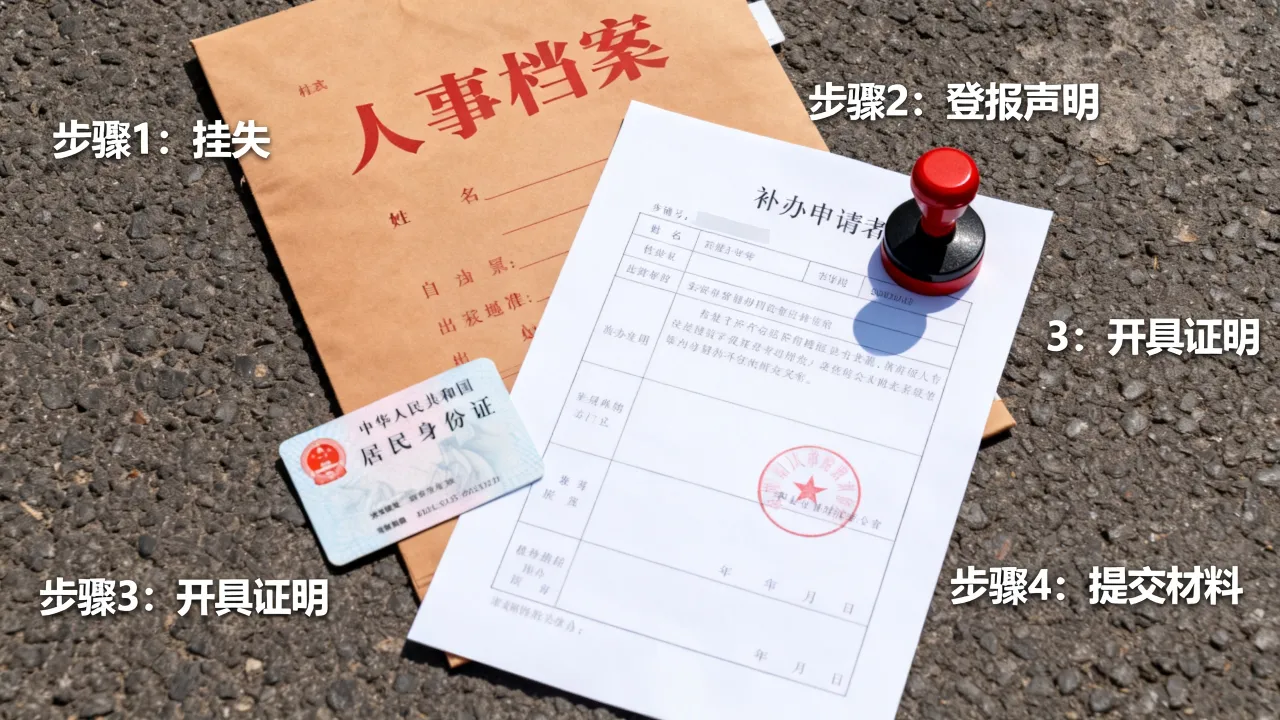 南京人事档案丢失怎么办?补办流程详解-图1 南京人事档案丢失怎么办?补办流程详解-图1