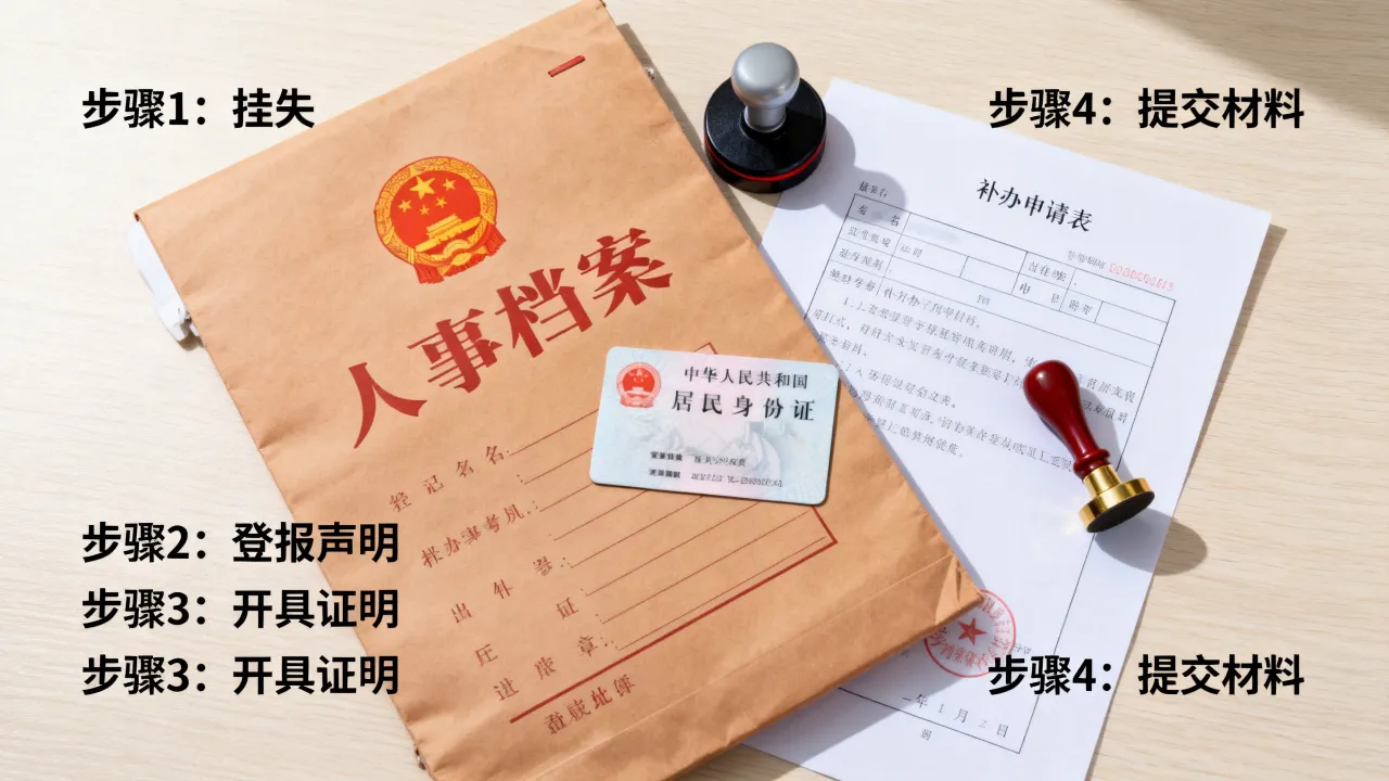 南京人事档案丢失怎么办?补办流程详解-图3 南京人事档案丢失怎么办?补办流程详解-图3