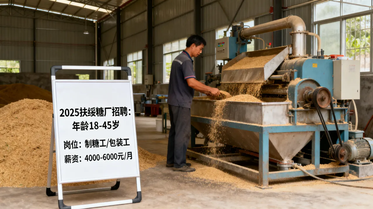 扶绥糖厂招聘条件有哪些,2025最新招工信息在哪看-图3 扶绥糖厂招聘条件有哪些,2025最新招工信息在哪看-图3