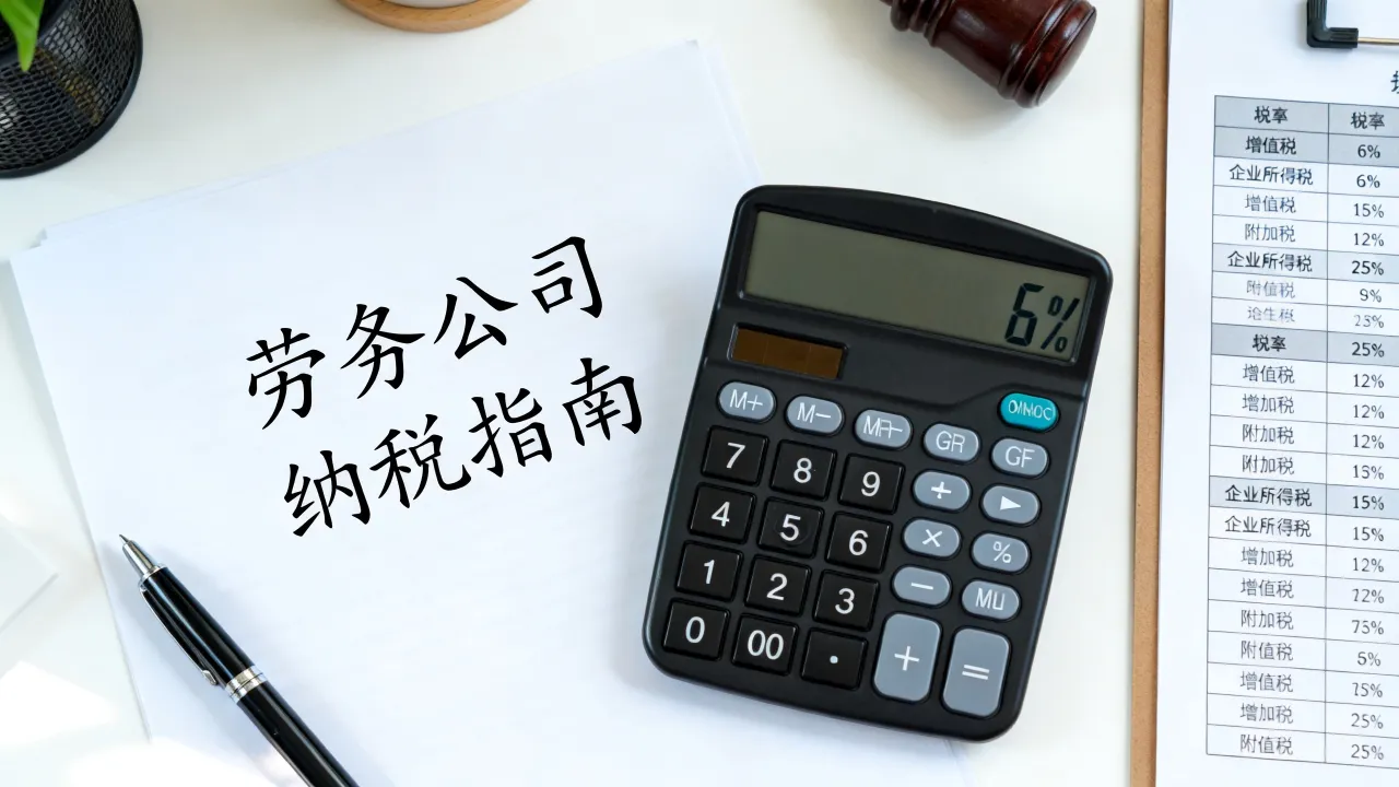 劳务公司如何纳税，劳务公司要交哪些税及税率？-图2