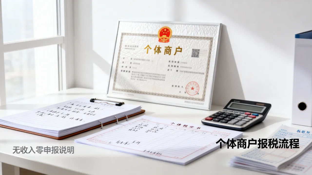 个体商户如何交税?没有收入需要报税吗?-图3 个体商户如何交税?没有收入需要报税吗?-图3