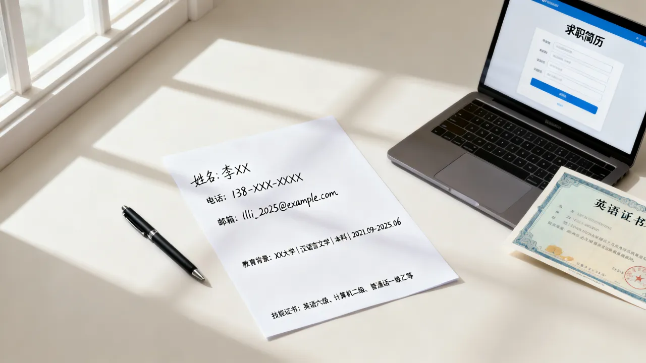 本人社会简历怎么写,没工作经验应届生求职模板?-图3 本人社会简历怎么写,没工作经验应届生求职模板?-图3