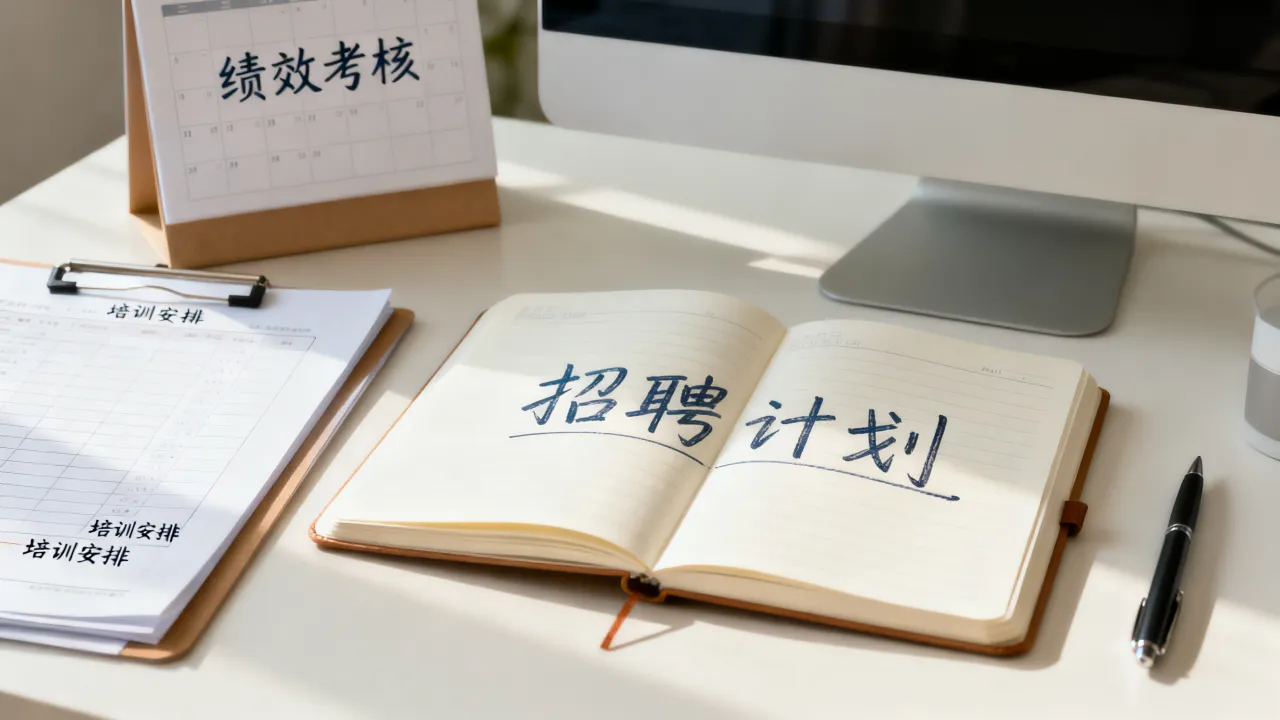 人事月工作计划怎么做？月度人事工作安排重点有哪些-图1