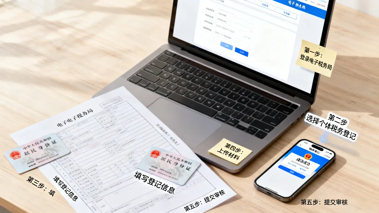 个体税务登记如何办理，个体户税务登记网上办理流程是什么-图3