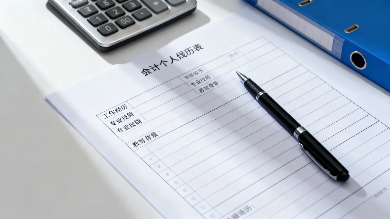会计个人履历怎么写,写哪些内容最加分?-图3 会计个人履历怎么写,写哪些内容最加分?-图3
