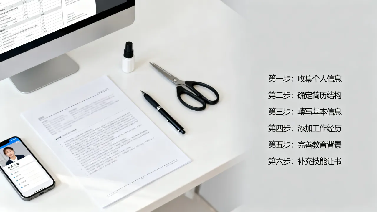 自带简历怎么弄,自带简历详细制作步骤有哪些?-图1 自带简历怎么弄,自带简历详细制作步骤有哪些?-图1