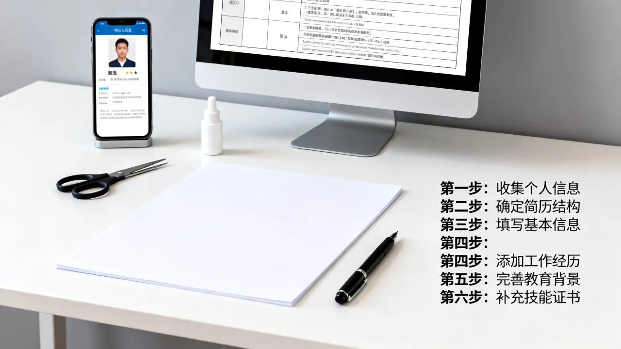 自带简历怎么弄,自带简历详细制作步骤有哪些?-图2 自带简历怎么弄,自带简历详细制作步骤有哪些?-图2
