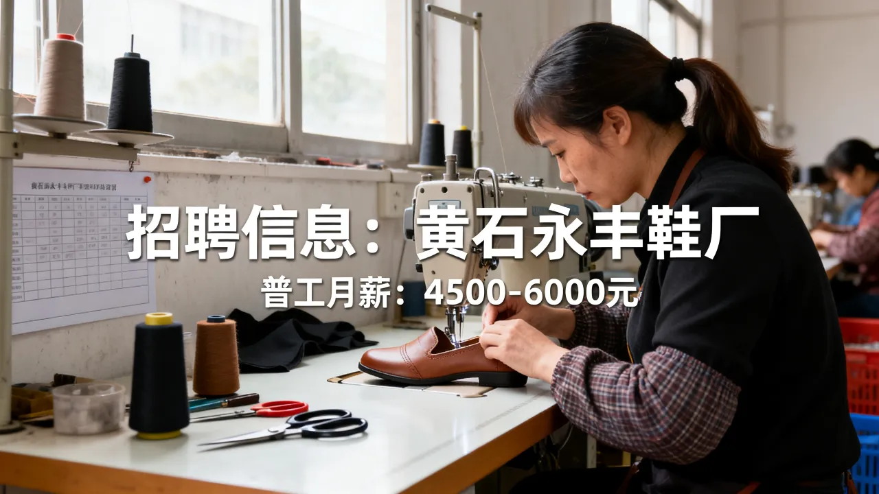 黄石永丰鞋厂招聘信息在哪看?普工工资月薪多少-图2 黄石永丰鞋厂招聘信息在哪看?普工工资月薪多少-图2
