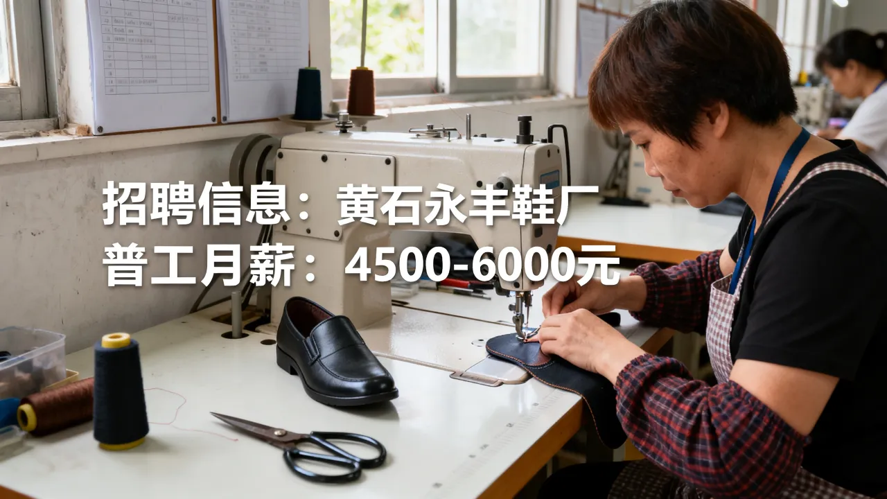 黄石永丰鞋厂招聘信息在哪看?普工工资月薪多少-图3 黄石永丰鞋厂招聘信息在哪看?普工工资月薪多少-图3