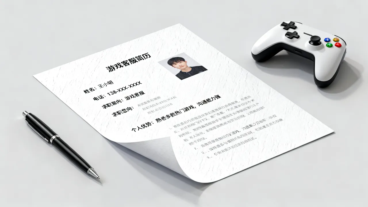 游戏客服简历怎么写,无经验求职者该怎么写?-图1 游戏客服简历怎么写,无经验求职者该怎么写?-图1