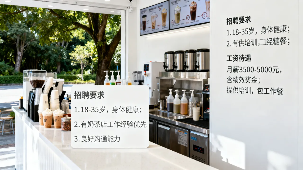 福清奶茶店招聘有哪些要求,奶茶店工资待遇怎么样-图2 福清奶茶店招聘有哪些要求,奶茶店工资待遇怎么样-图2