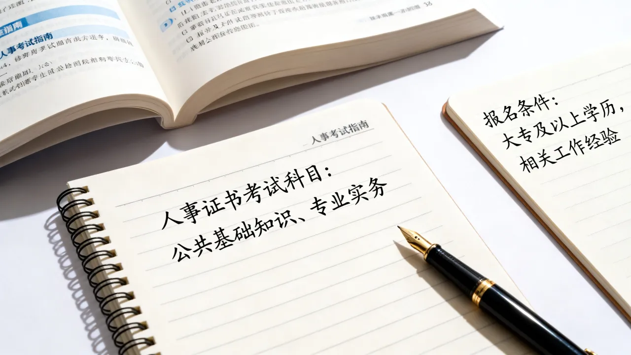 人事证书考试有哪些科目,人事证书考试报名条件是什么?-图1 人事证书考试有哪些科目,人事证书考试报名条件是什么?-图1