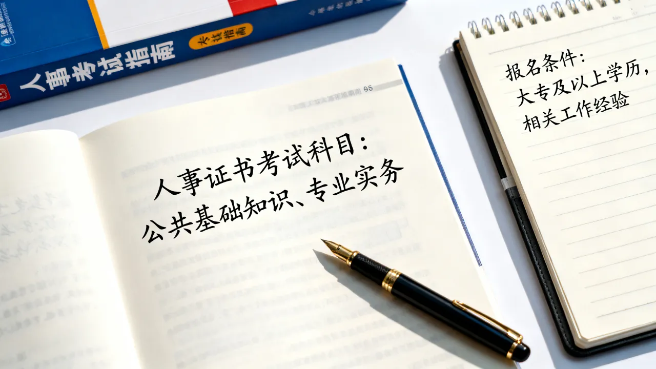 人事证书考试有哪些科目,人事证书考试报名条件是什么?-图3 人事证书考试有哪些科目,人事证书考试报名条件是什么?-图3