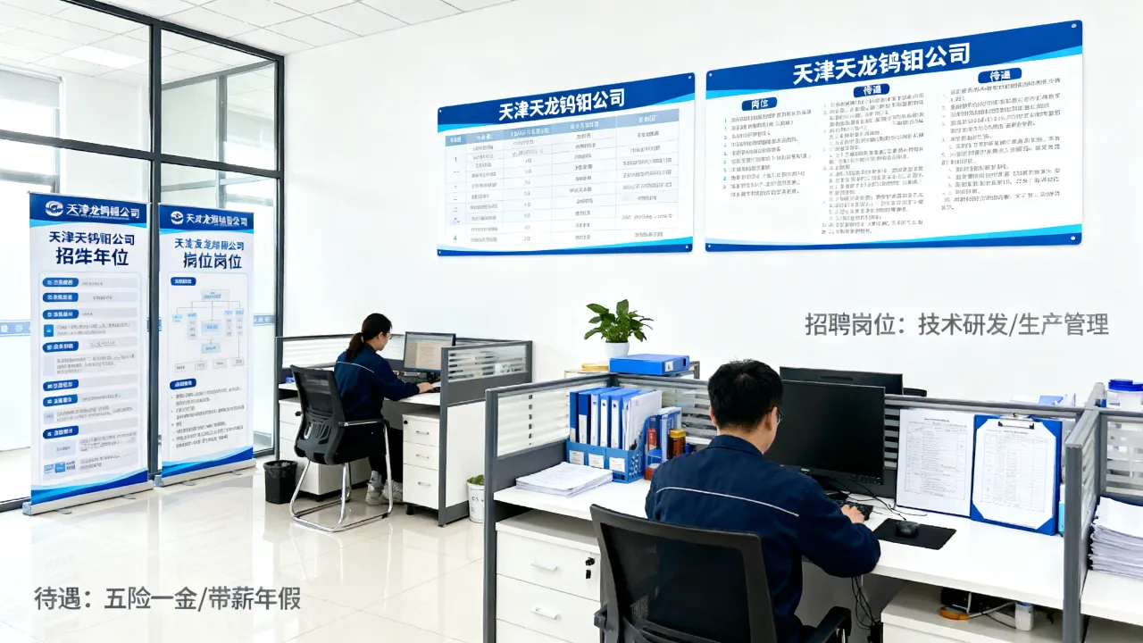 天津天龙钨钼招聘靠谱吗，天津天龙钨钼招聘岗位待遇怎么样？-图2