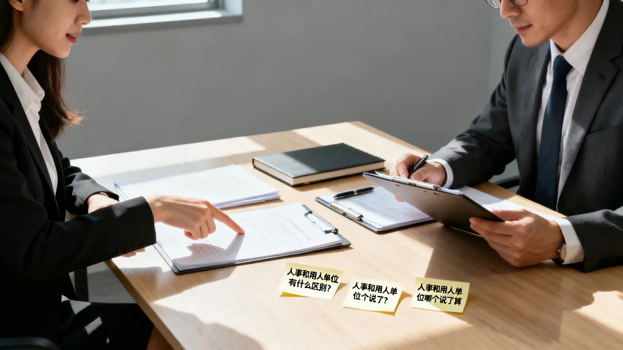 人事和用人单位有什么区别?人事和用人单位哪个说了算-图2 人事和用人单位有什么区别?人事和用人单位哪个说了算-图2