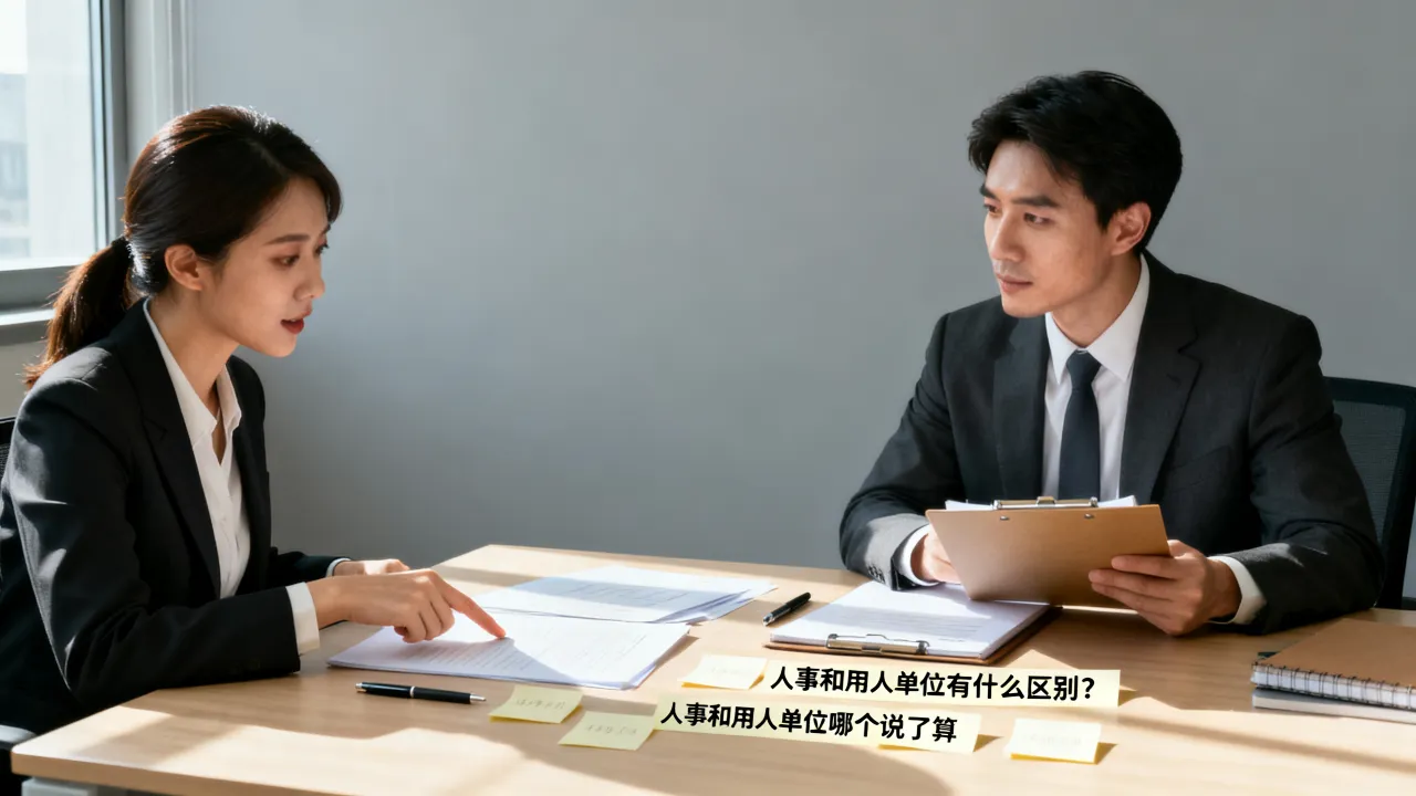 人事和用人单位有什么区别?人事和用人单位哪个说了算-图3 人事和用人单位有什么区别?人事和用人单位哪个说了算-图3
