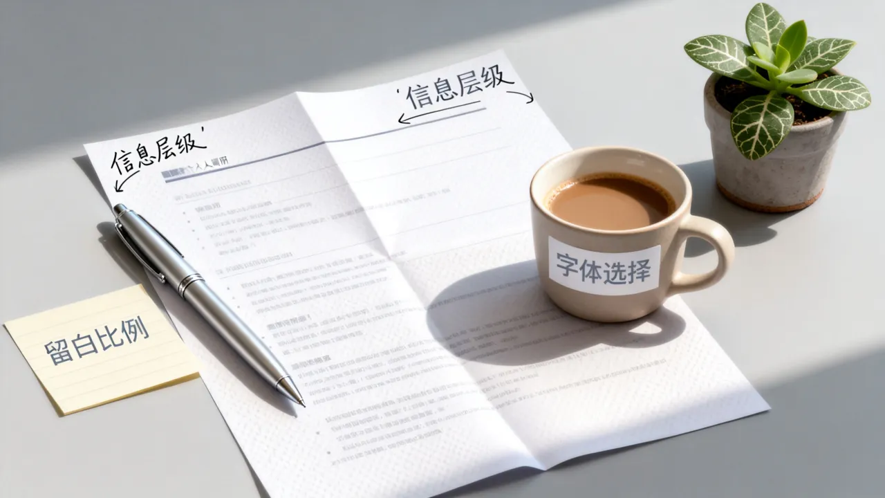 个人简历怎么排版，个人简历排版技巧和注意事项有哪些？-图1