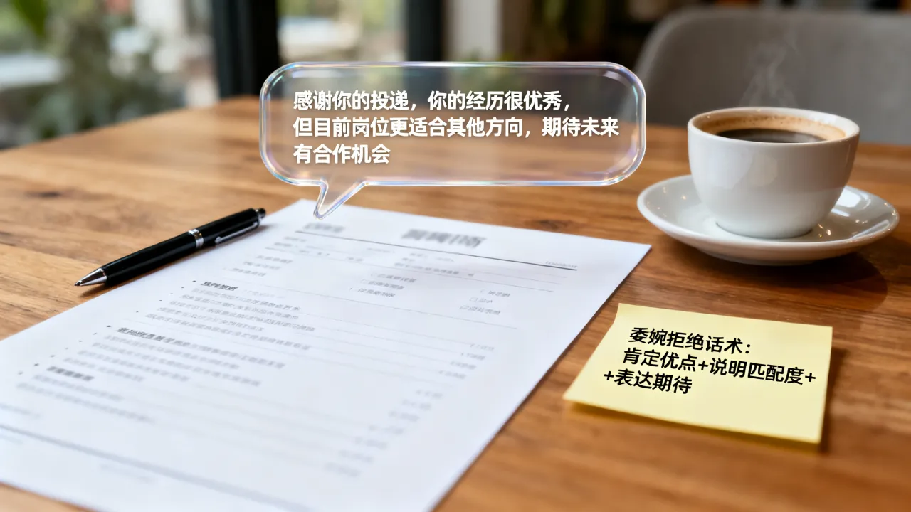 怎么拒绝别人的简历,高情商委婉拒绝话术有哪些?-图2 怎么拒绝别人的简历,高情商委婉拒绝话术有哪些?-图2