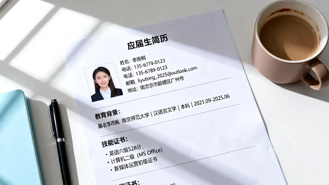 简历要怎么写才好,零经验应届生如何突出优势?-图2 简历要怎么写才好,零经验应届生如何突出优势?-图2