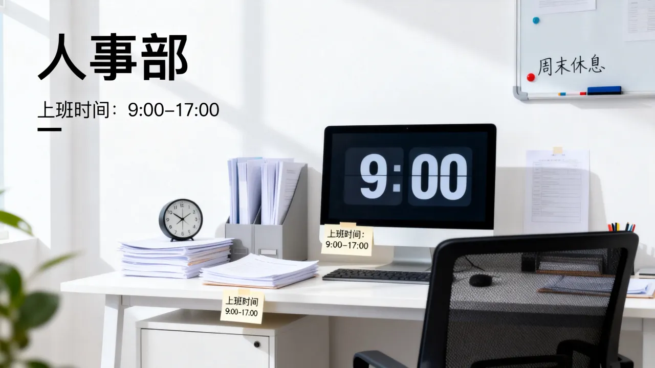 人事部上班时间是几点到几点,人事部几点下班周末休息吗-图2 人事部上班时间是几点到几点,人事部几点下班周末休息吗-图2