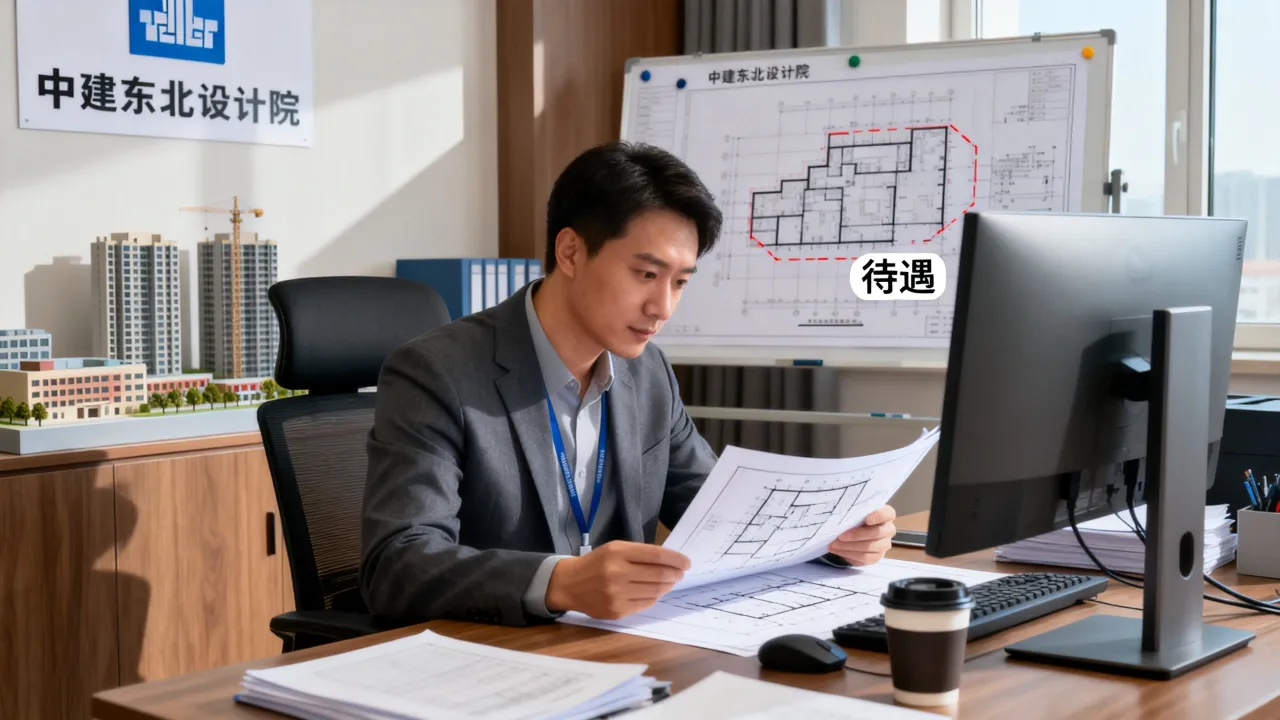 中建东北设计院怎么样,中建东北设计院待遇好不好?-图1 中建东北设计院怎么样,中建东北设计院待遇好不好?-图1