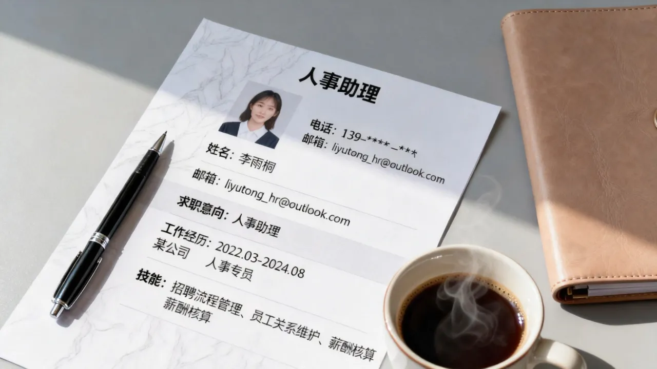 人事助理简历怎么写,怎样打动HR获得面试机会?