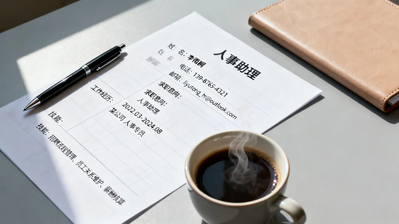 人事助理简历怎么写,怎样打动HR获得面试机会?-图2 人事助理简历怎么写,怎样打动HR获得面试机会?-图2