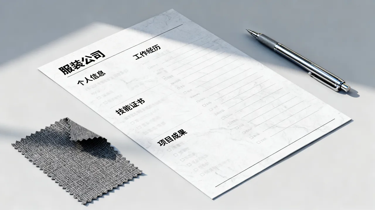 服装公司简历怎么写,服装公司简历写作技巧有哪些-图1 服装公司简历怎么写,服装公司简历写作技巧有哪些-图1