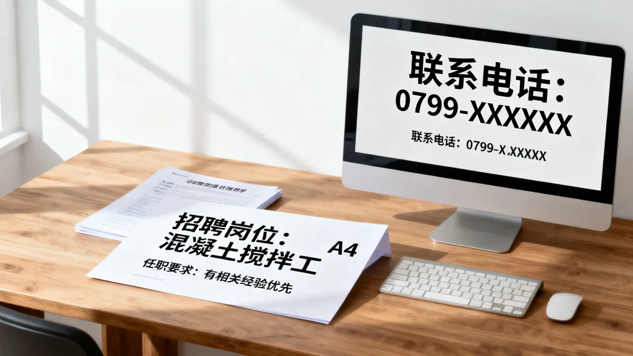 萍乡混凝土公司招聘靠谱吗，混凝土公司招工信息在哪看-图1