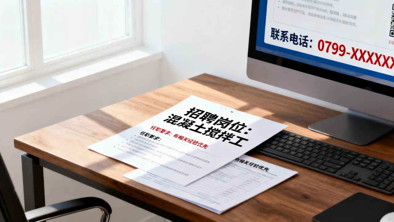 萍乡混凝土公司招聘靠谱吗，混凝土公司招工信息在哪看-图2