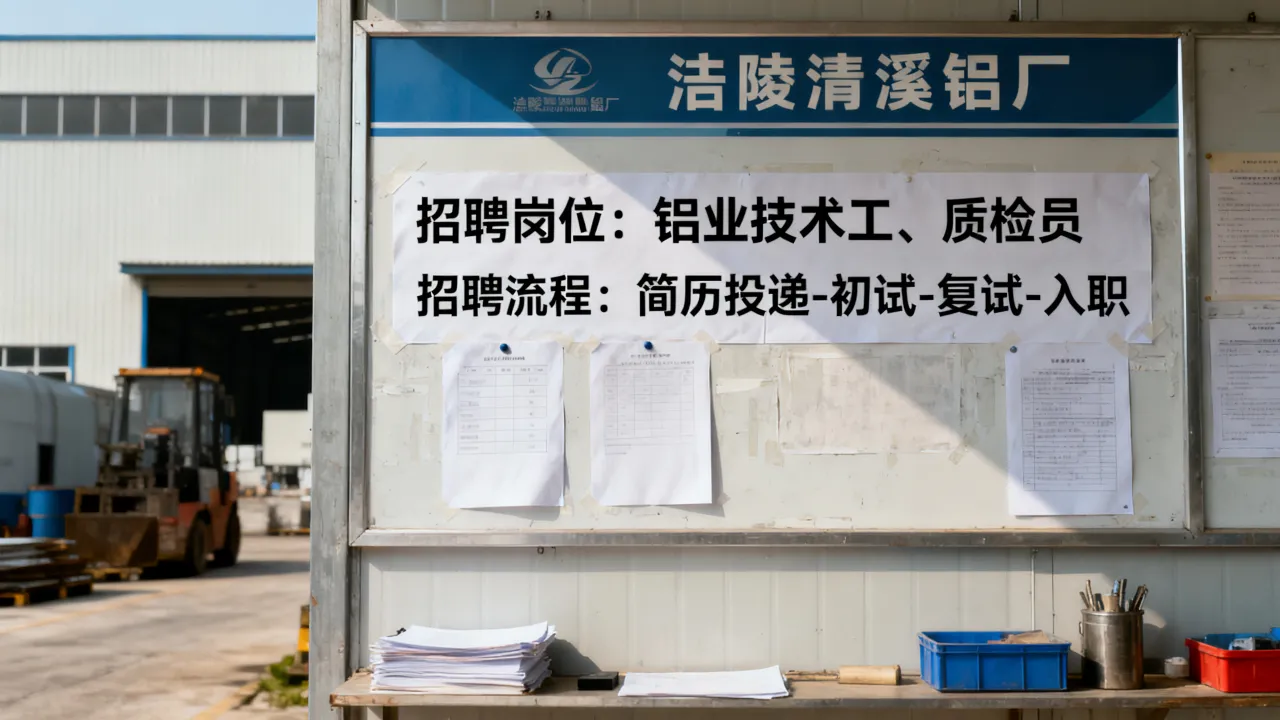 涪陵清溪铝厂招聘吗,怎么进?-图1 涪陵清溪铝厂招聘吗,怎么进?-图1