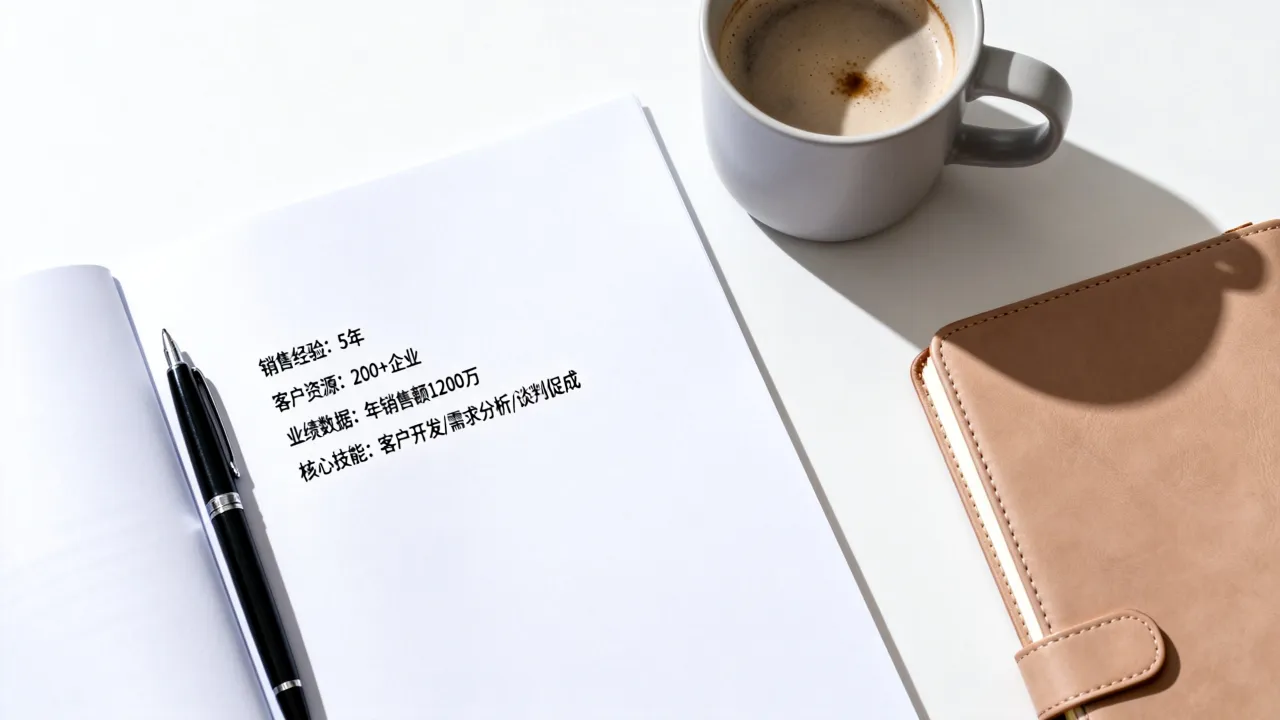 销售招聘简历怎么写,优秀销售简历必备哪些内容?-图2 销售招聘简历怎么写,优秀销售简历必备哪些内容?-图2
