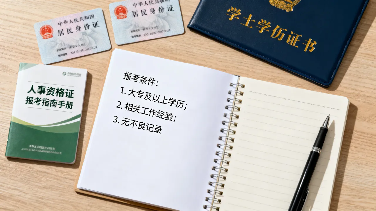 考人事资格证需要什么条件,人事资格证报考条件有哪些?-图1 考人事资格证需要什么条件,人事资格证报考条件有哪些?-图1