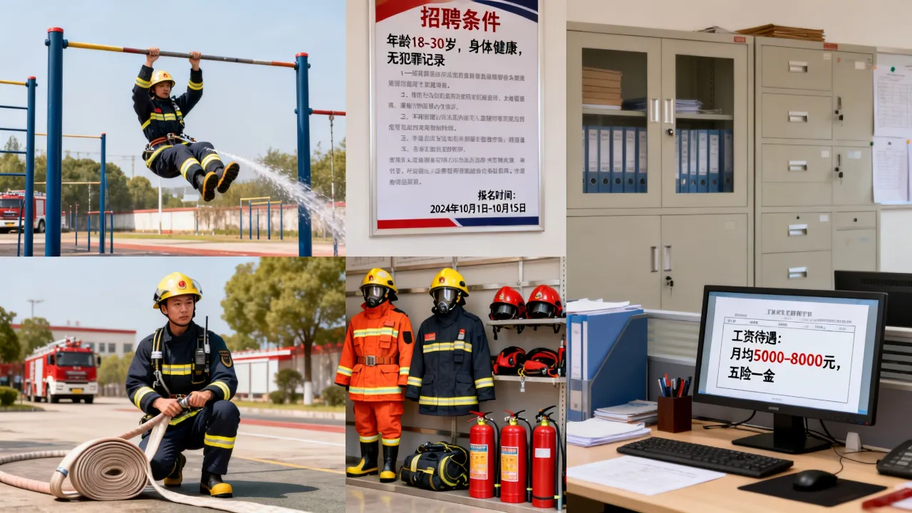 台城消防招聘需要什么条件，台城消防员招聘报名时间及工资待遇？-图1