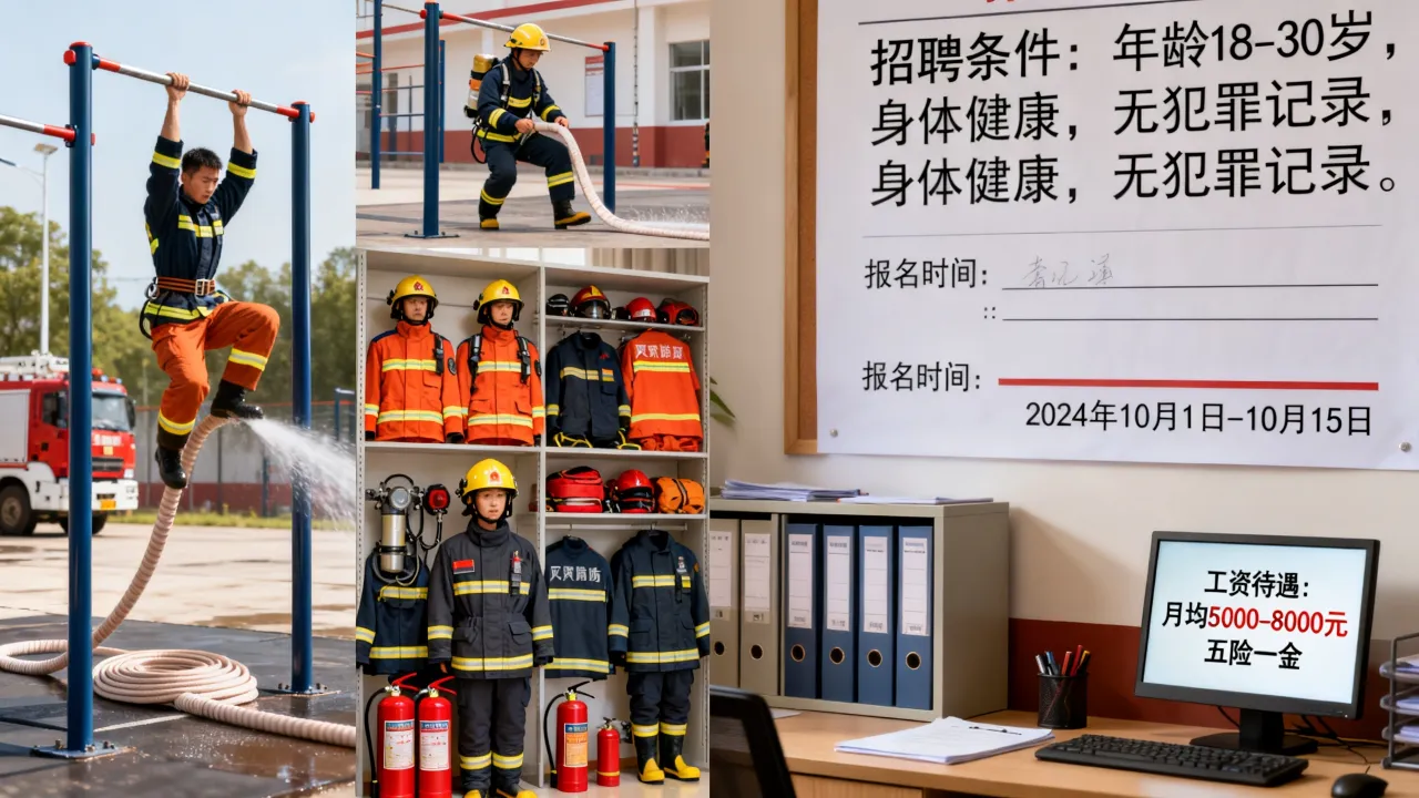 台城消防招聘需要什么条件，台城消防员招聘报名时间及工资待遇？-图2