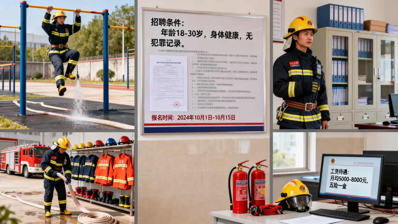 台城消防招聘需要什么条件，台城消防员招聘报名时间及工资待遇？-图3
