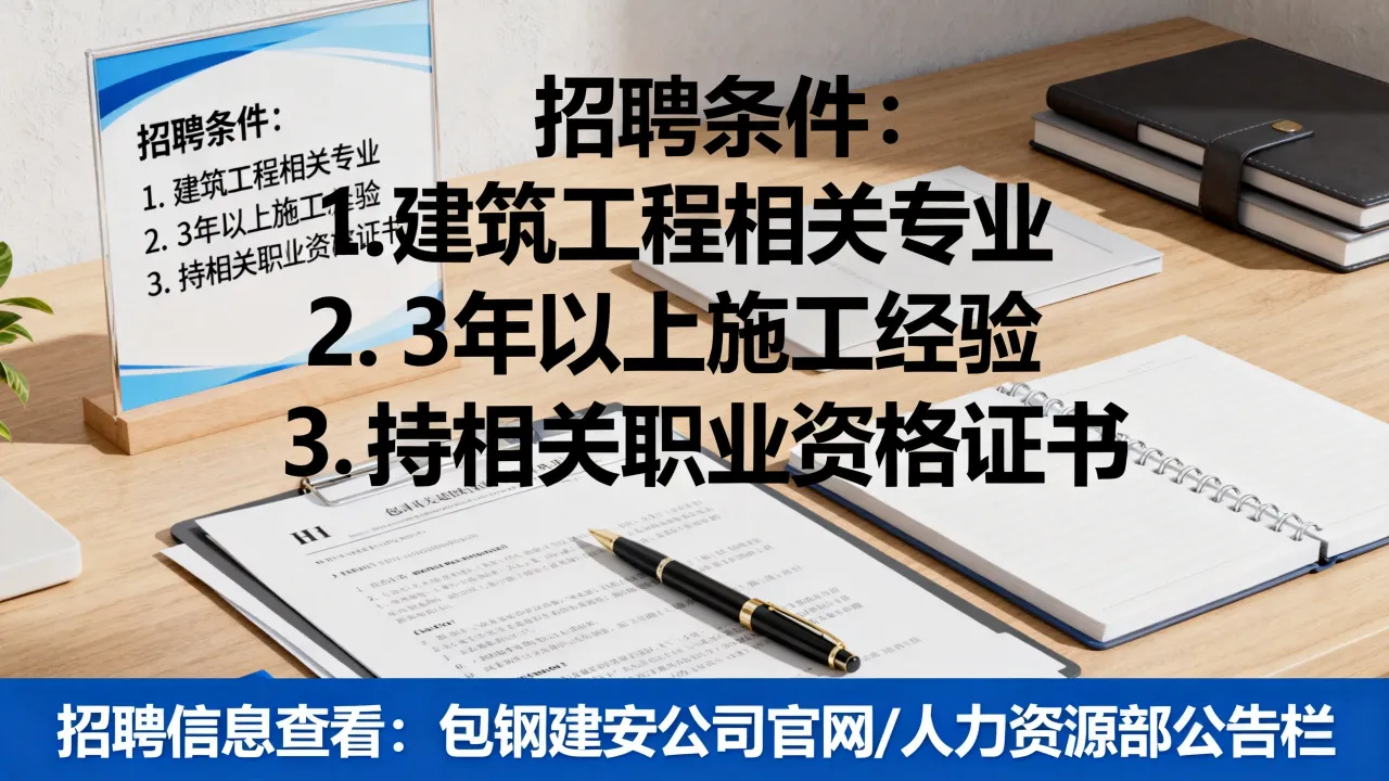 包钢建安公司招聘条件有哪些？招聘信息在哪里看？-图3