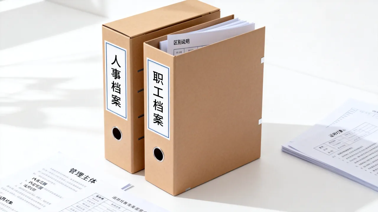 人事档案与职工档案有什么区别?职工档案和人事档案是一回事吗?-图1 人事档案与职工档案有什么区别?职工档案和人事档案是一回事吗?-图1