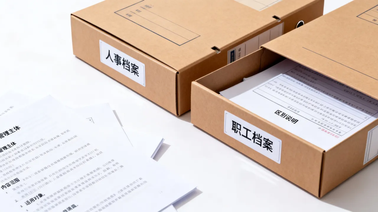 人事档案与职工档案有什么区别?职工档案和人事档案是一回事吗?-图3 人事档案与职工档案有什么区别?职工档案和人事档案是一回事吗?-图3
